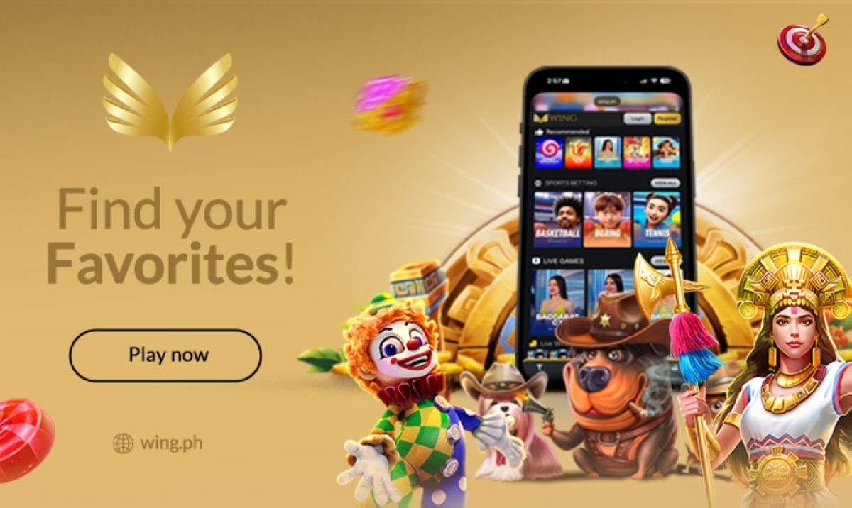 Discover top online games on Wing.ph with leading providers for a safe gaming experience